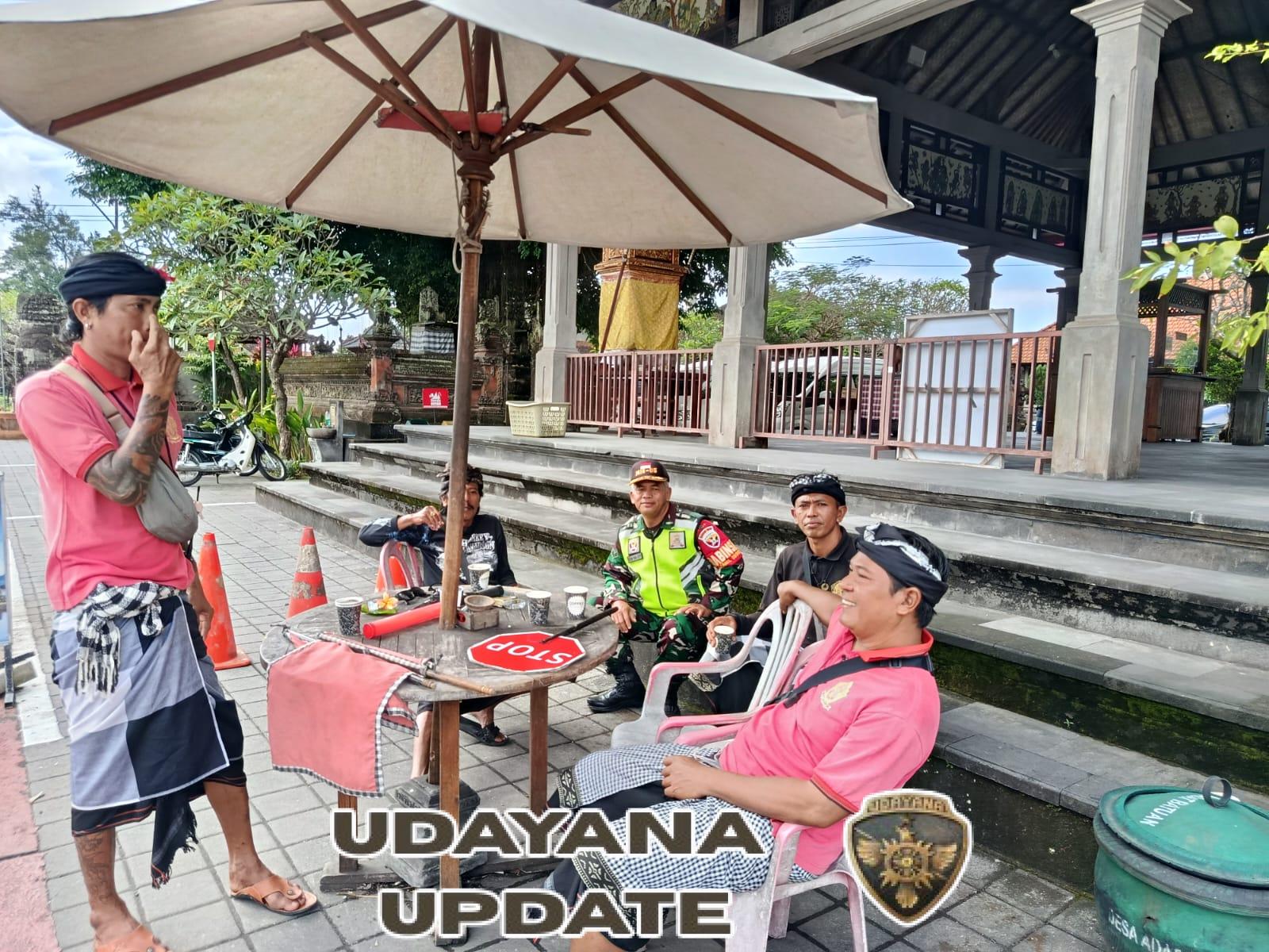 Babinsa Aktif Bina Pecalang, Tunjukkan Kepedulian TNI terhadap Pengamanan Budaya Lokal