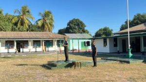 Kodim 1603/Sikka Gelar Upacara Mingguan, Perkuat Jiwa Patriotisme dan Nasionalisme