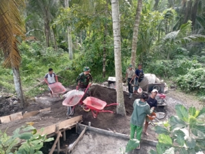 Sinergi Satgas TMMD dan Warga Desa Batuan Percepat Akses Pertanian