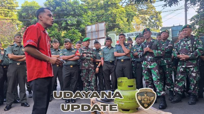 Personel Babinsa Kodim Mataram Dapat Pembekalan Soal LPG Asli