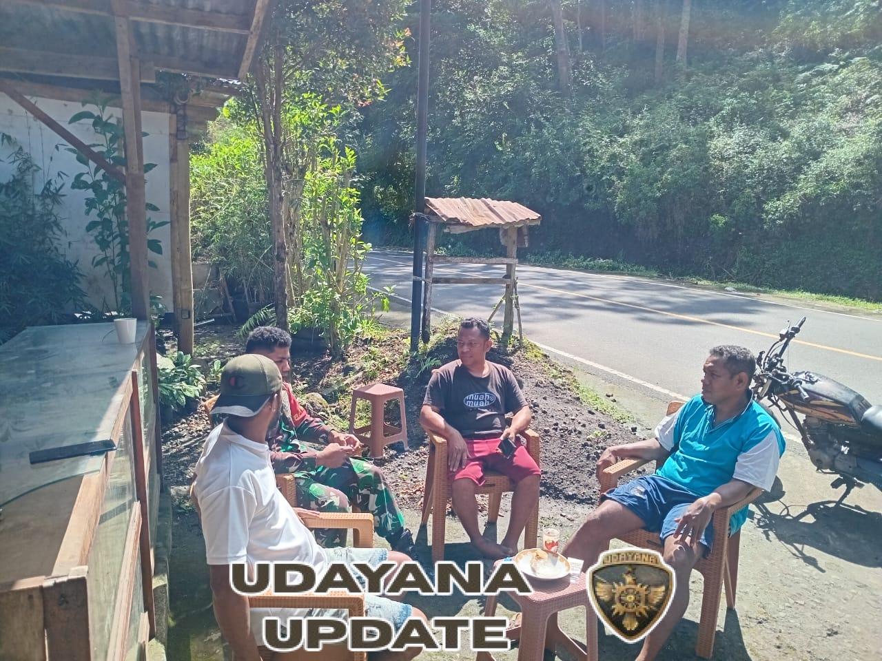 Kehadiran Babinsa di Koanara Disambut Antusias oleh Masyarakat