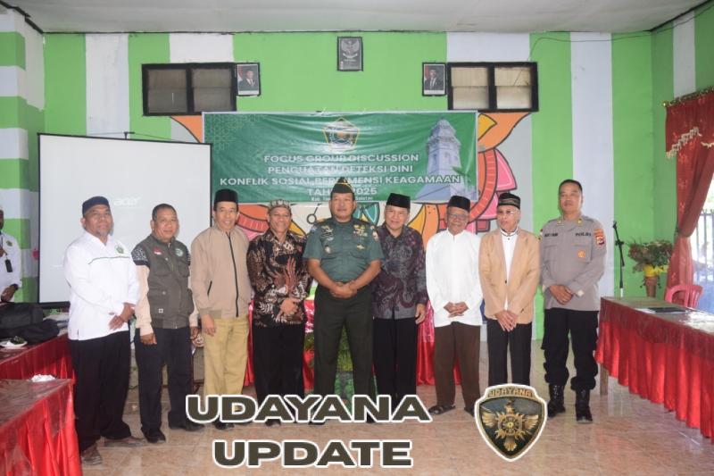 TNI Perkuat Sinergi dengan Kementerian Agama dalam Deteksi Dini Konflik Sosial.