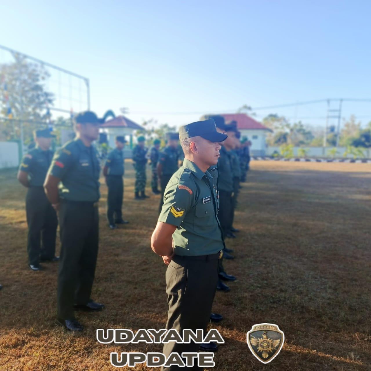 Disiplin Prajurit, Kodim 1629/SBD Adakan Upacara Setiap Senin