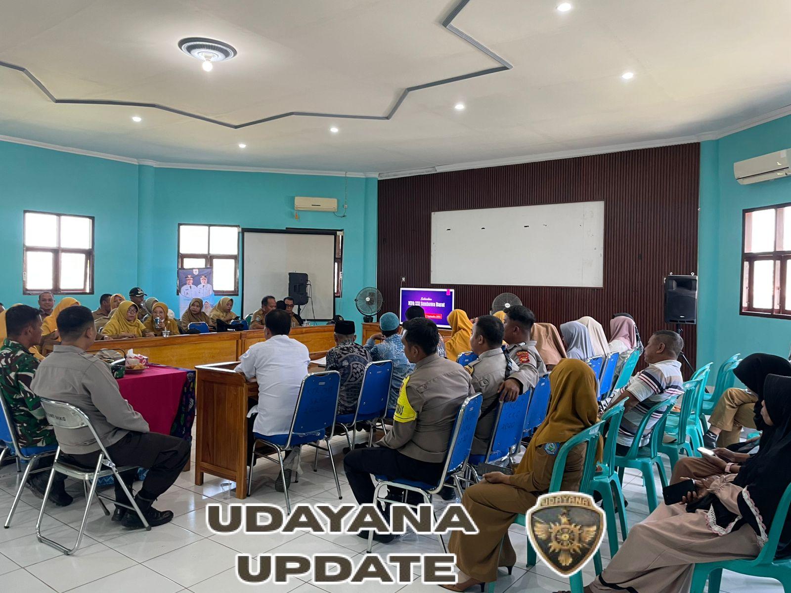 Koramil 1628-02/Sekongkang Hadiri Rapat Persiapan MTQ ke-XXI Kabupaten Sumbawa Barat