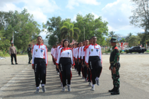 Dengan Tegas dan Tegap, Paskibraka TTU Dibentuk oleh TNI-Polri