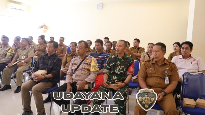 Babinsa Satra Hadiri Penandatanganan MOU Desa Satra Dan Kejari Klungkung