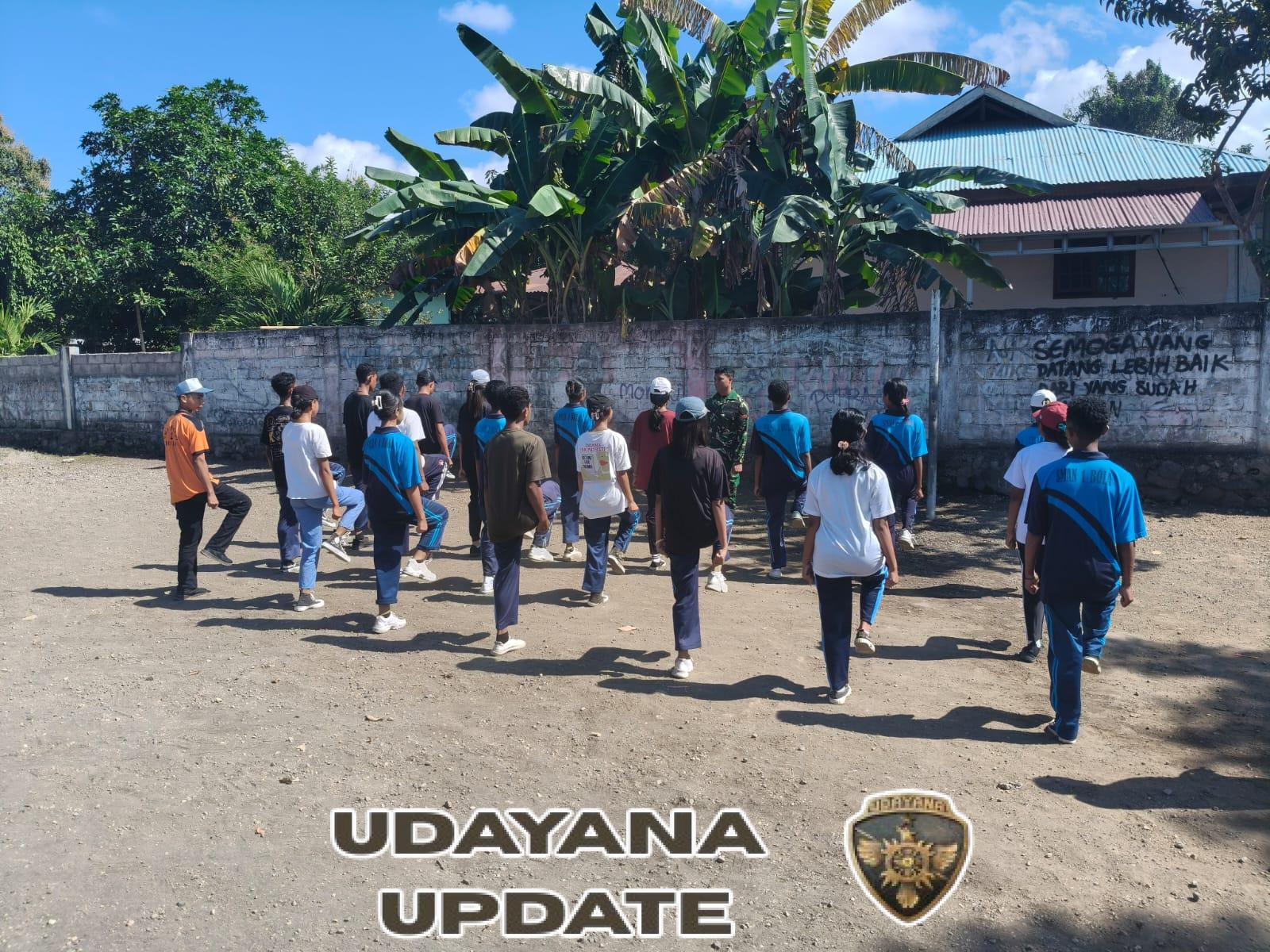 Babinsa Latih Paskibraka Kecamatan, Sambut HUT RI ke-80