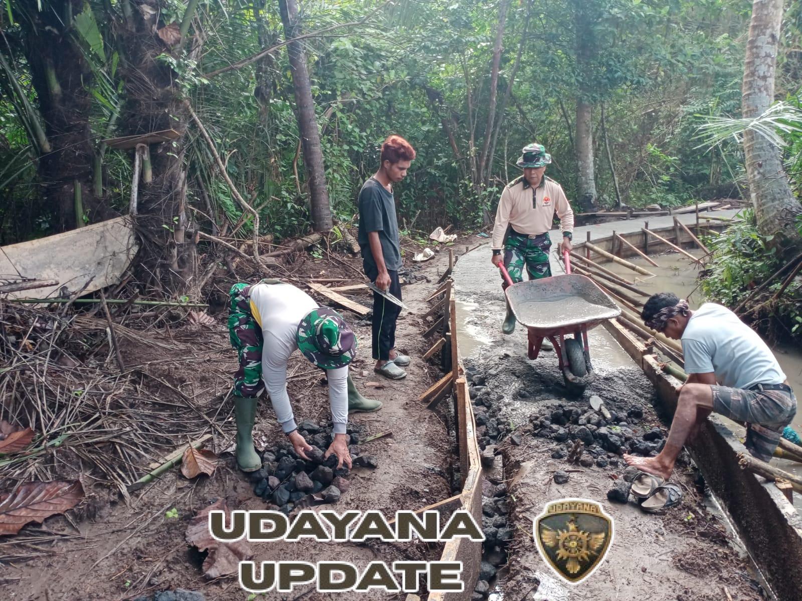 TMMD Ubah Tantangan Jadi Peluang, Lahan Kering Desa Batuan Segera Subur