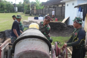 Peran Aktif Perbekel dan Kelian Banjar Percepat Pembangunan Tower Air TMMD