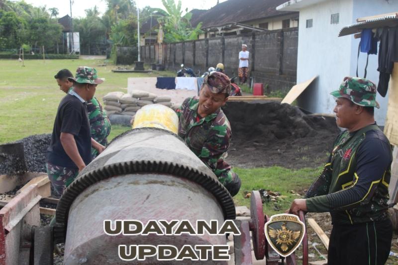 Peran Aktif Perbekel dan Kelian Banjar Percepat Pembangunan Tower Air TMMD