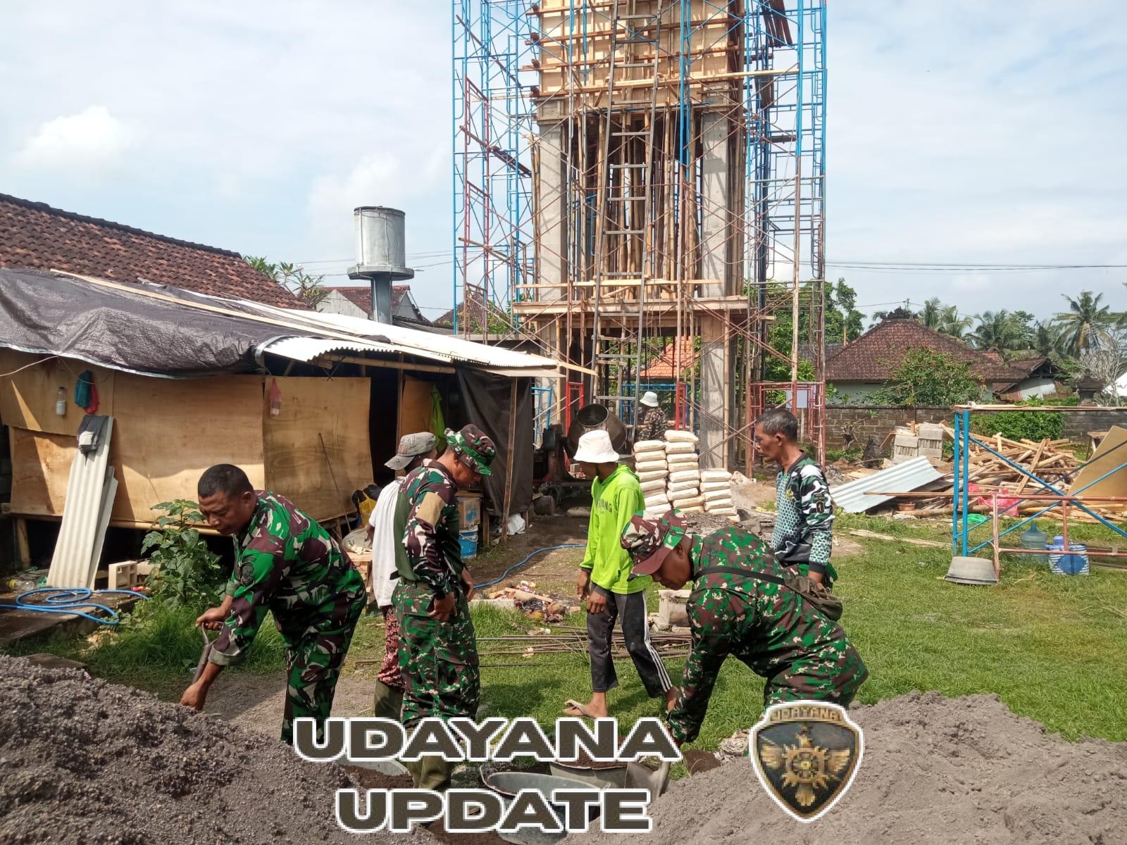 Kadus Bucuan: Tower Air TMMD Jawab Kerinduan Warga Akan Air Bersih