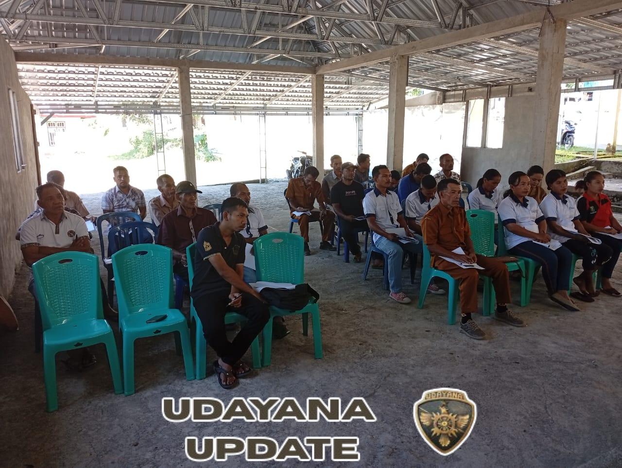 TNI Peduli, Warga Siap! Babinsa Koramil 1612-07/Satarmese Aktif Dukung Program Ketangguhan Desa