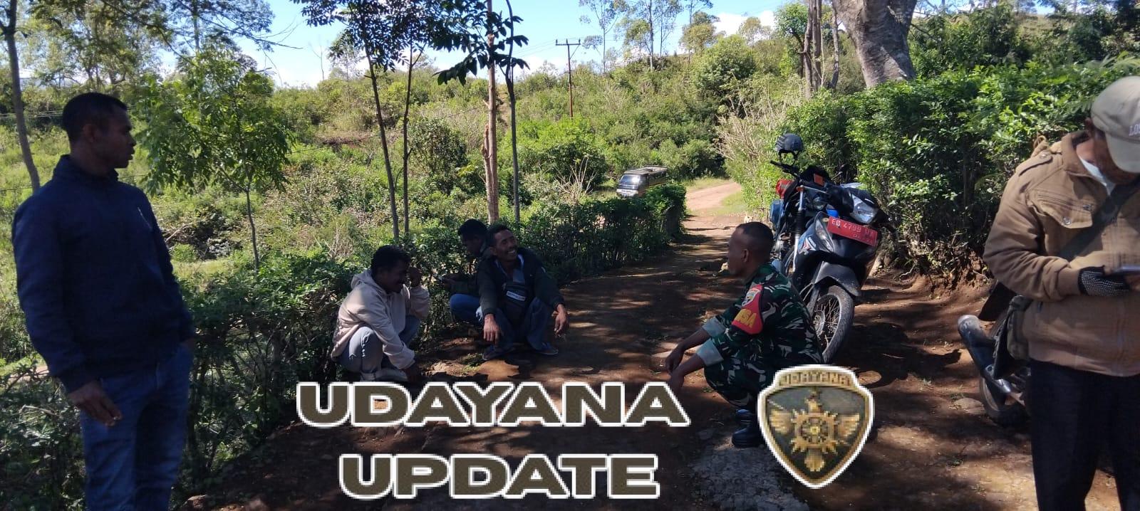 Komsos dan Pemantauan Wilayah, Babinsa Kodim 1602/Ende Hadir di Tengah Masyarakat Mukureku Sa Ate