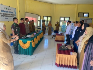 Babinsa Seminar Salit Hadiri Lokakarya Mini Lintas Sektor Puskesmas Brang Rea