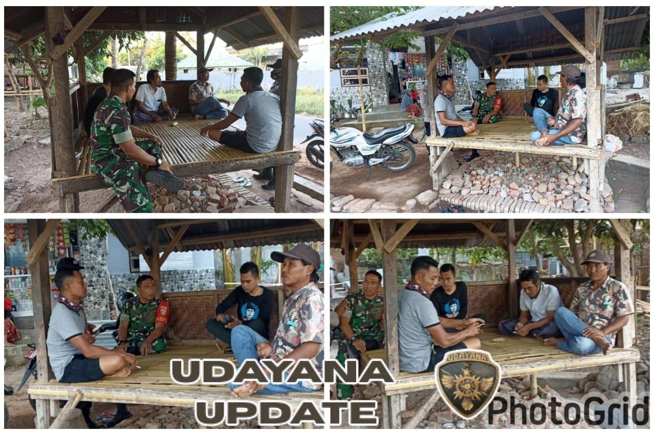 Bangun Kekompakan Warga, Babinsa Rumbuk Timur Tekankan Nilai Gotong Royong