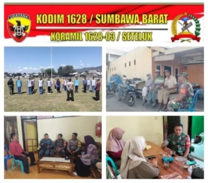 Situasi Wilayah Teritorial Koramil Seteluk Kondusif, Babinsa Aktif Laksanakan Pembinaan dan Komsos