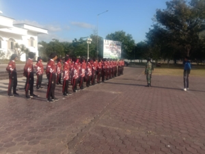 Kolaborasi TNI, Polri, dan PPI Latih Calon Paskibraka Kabupaten Sumbawa Barat