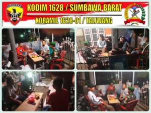 Koramil Taliwang Tingkatkan Patroli Wilayah Demi Jaga Ketertiban dan Keamanan Masyarakat