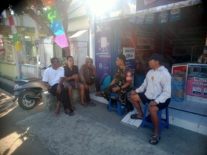 Babinsa Bali Satu Ajak Warga Semarakkan HUT RI ke-80