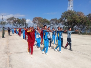 Personil Pos Ambalawi Jadi Motor Penggerak Pelatihan Paskibra Tingkat Kecamatan