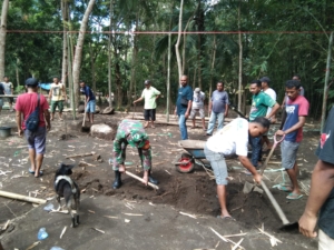 Babinsa Tangguh, Perkuat Kamtibmas dan Gotong Royong di Wilayah Binaan”