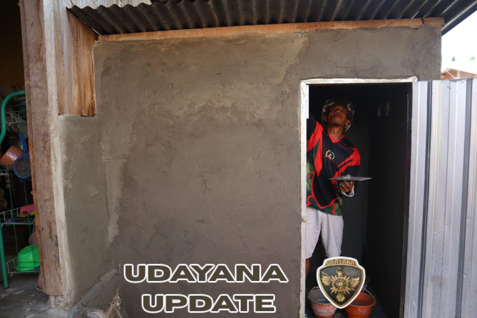 ‎Rehab MCK Warga Hampir Rampung, Satgas TMMD Targetkan Selesai Hari Ini