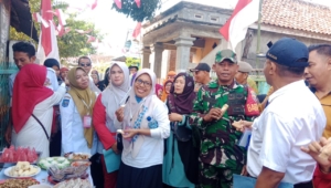 Babinsa Sambinae Kawal Penilaian Lomba Lingkungan BISA Tingkat Kota Bima 2025