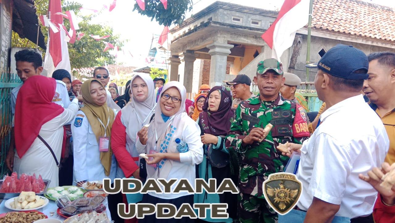 Babinsa Sambinae Kawal Penilaian Lomba Lingkungan BISA Tingkat Kota Bima 2025