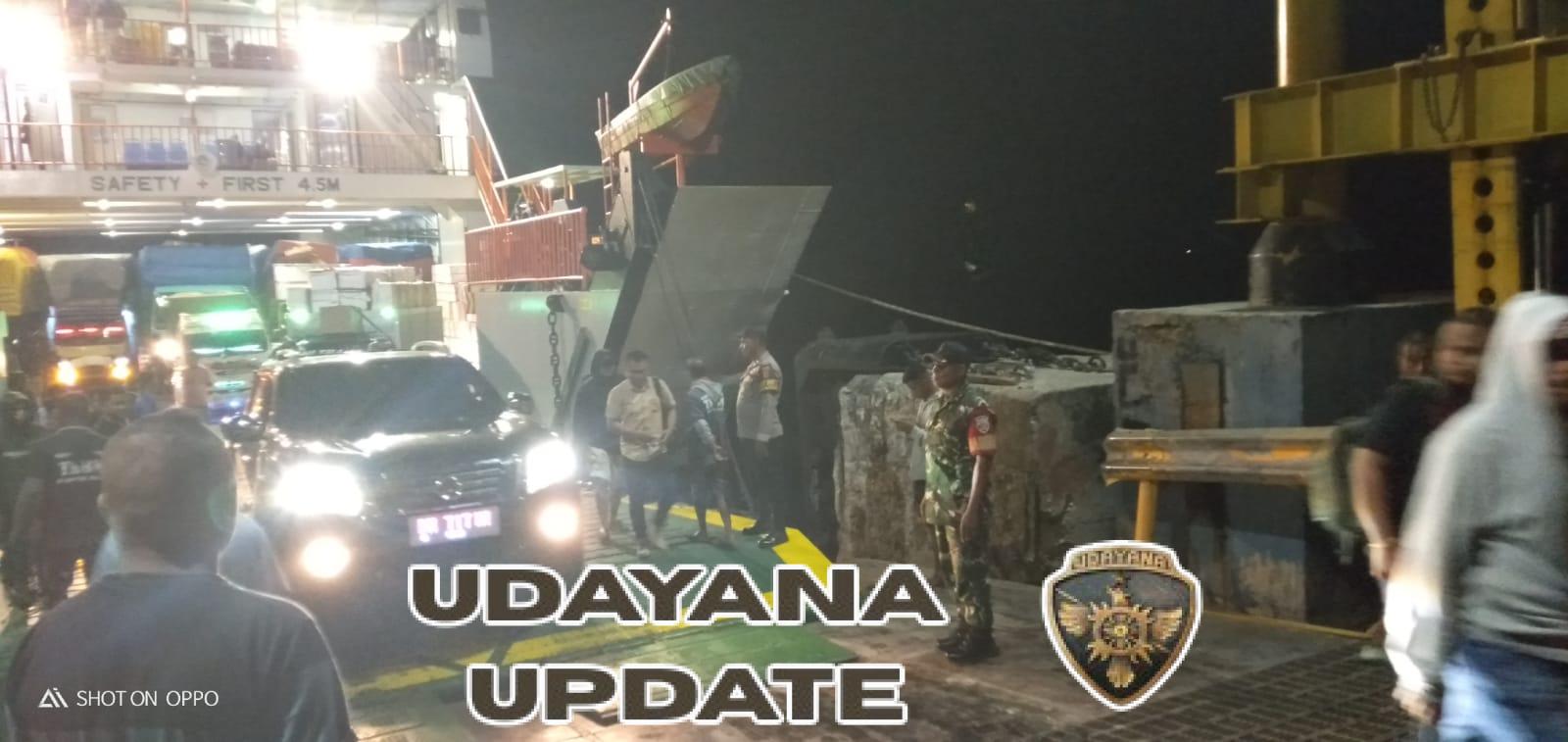 Babinsa Amankan Kedatangan Kapal Garda Maritim 3 di Pelabuhan Pantai Baru Rote Ndao