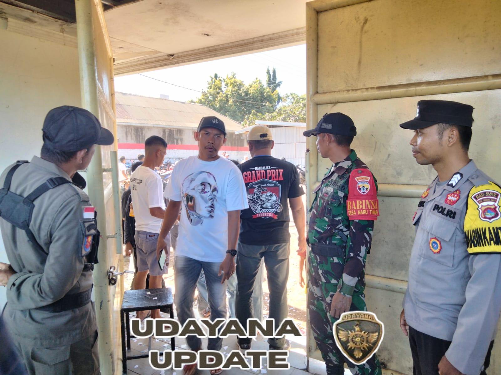 Danramil Sape Pastioan Pertandingan Bupati Cup 2025 Aman