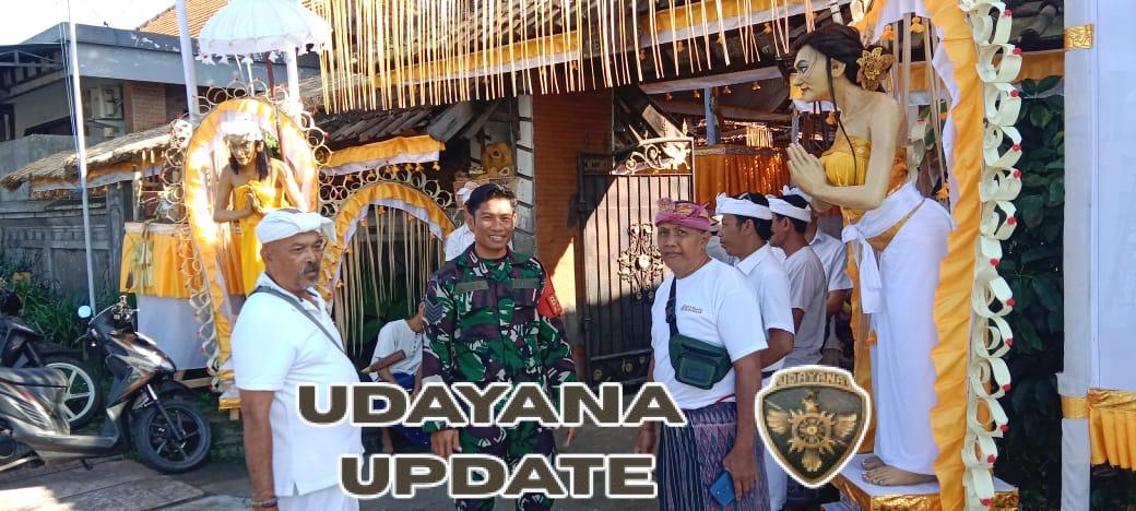 Babinsa Banjarangkan Amankan Upacara Keagamaan