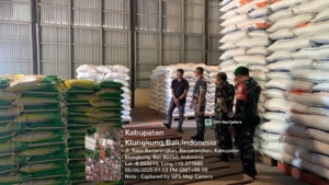Dandim Klungkung Gelar Tatap Muka Bersama Staf Gudang Bulog Kauripan