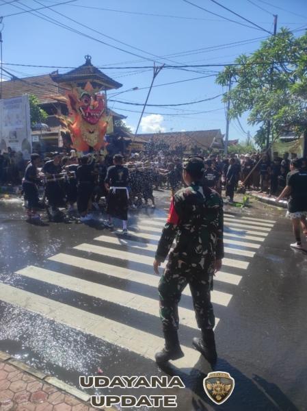 Babinsa Timuhun Dan Kamasan, Gelar Pengamanan Upacara Keagamaan
