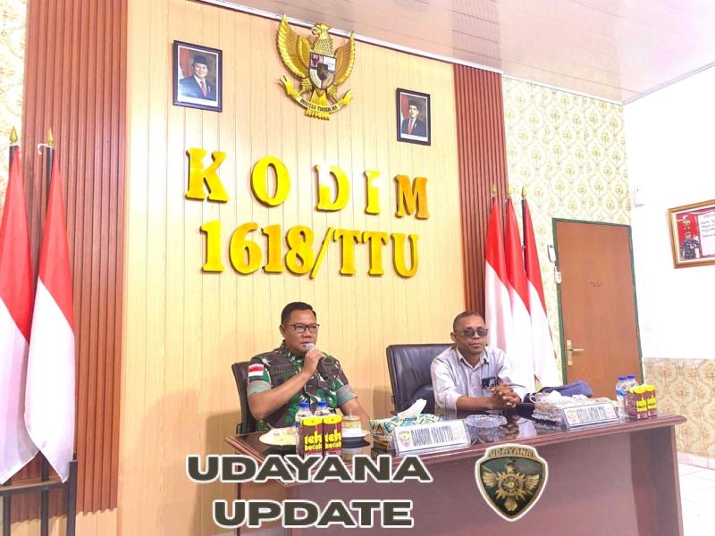 Dandim 1618/TTU Gelar Coffee Morning Bersama Insan Pers Kab. TTU, Membahas Ketahanan Pangan Dan Isu Perbatasan