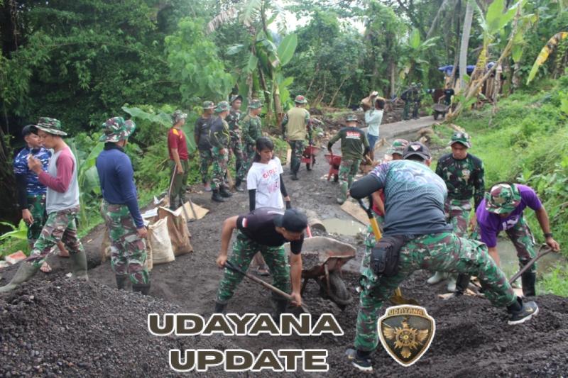 Kadus: Jalan Ini Sudah Lama Kami Impikan, TMMD Jawab Harapan Petani