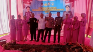 Dandim 1615/Lotim Letkol Inf Eky Anderson Hadiri Peletakan Batu Pertama Gedung SPPG di Masbagik