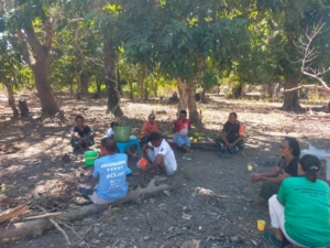 Komsos Dengan Warga Binaan Babinsa Jalin Keakraban