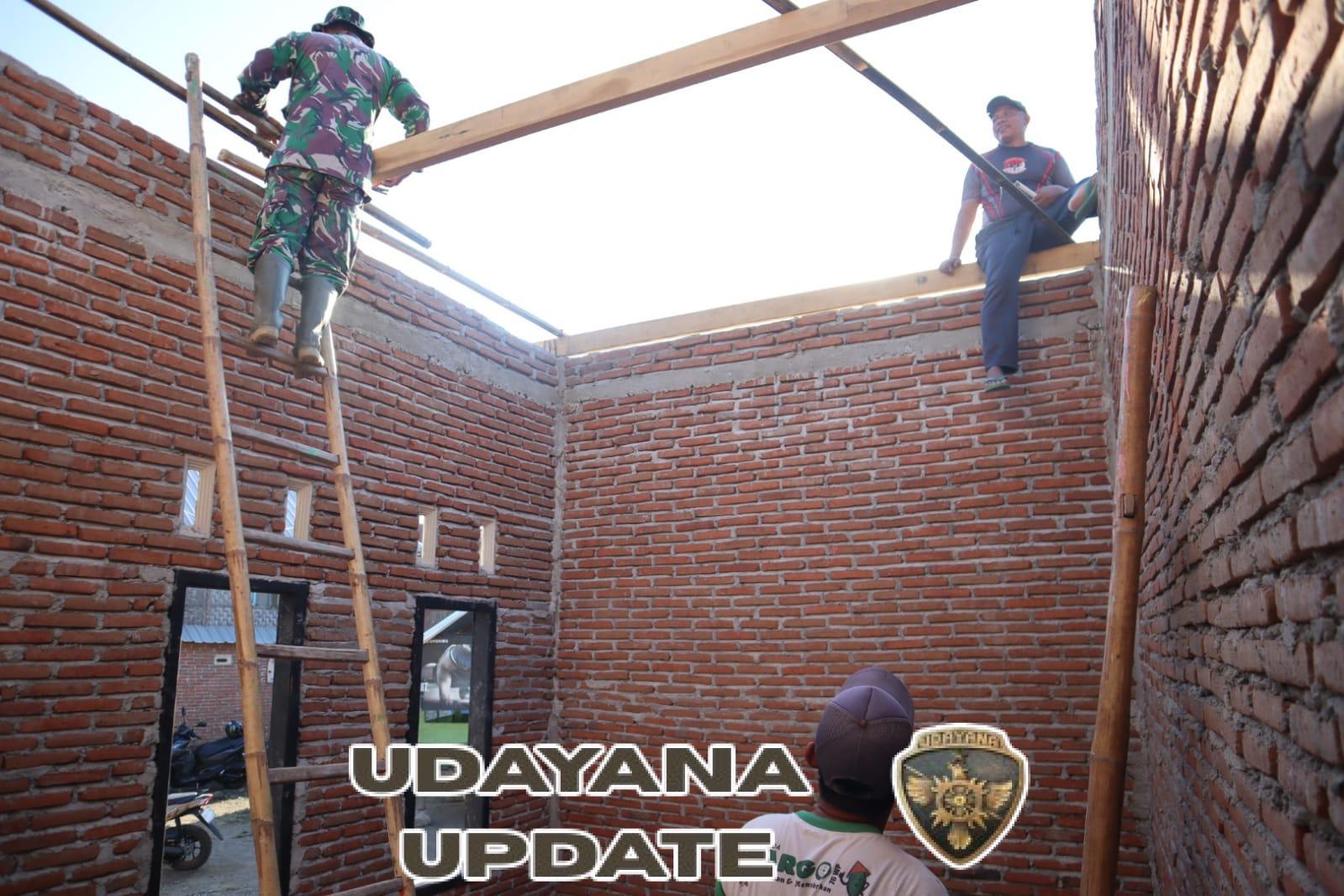 Progres RTLH TMMD ke-125 di Sumbawa Capai 95 Persen, Warga Antusias