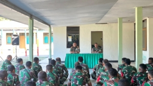 Berikan Jam Komandan: Ini Pesan Dandim Kepada Prajurit Dan PNS Kodim 1603/Sikka