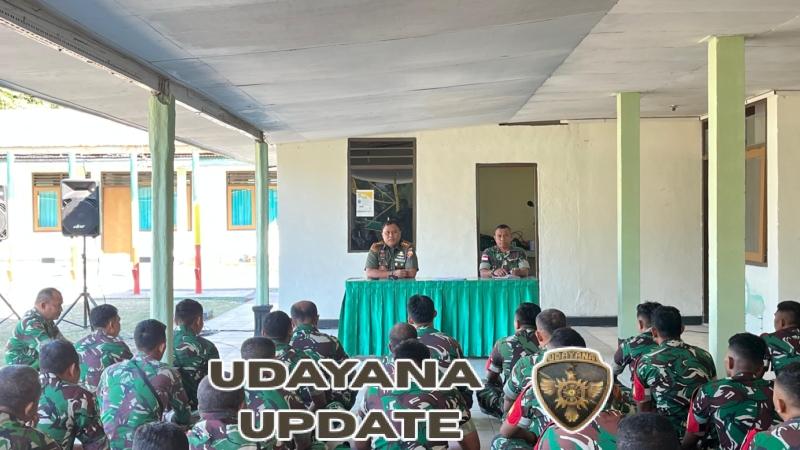 Berikan Jam Komandan: Ini Pesan Dandim Kepada Prajurit Dan PNS Kodim 1603/Sikka