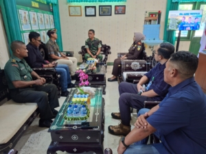 Perkuat Sinergi Dandim 1620/Loteng, Sambut Hangat Kunjungan Silaturahmi Kajari Loteng dan GM Angkasa Pura I Bandara Bizam