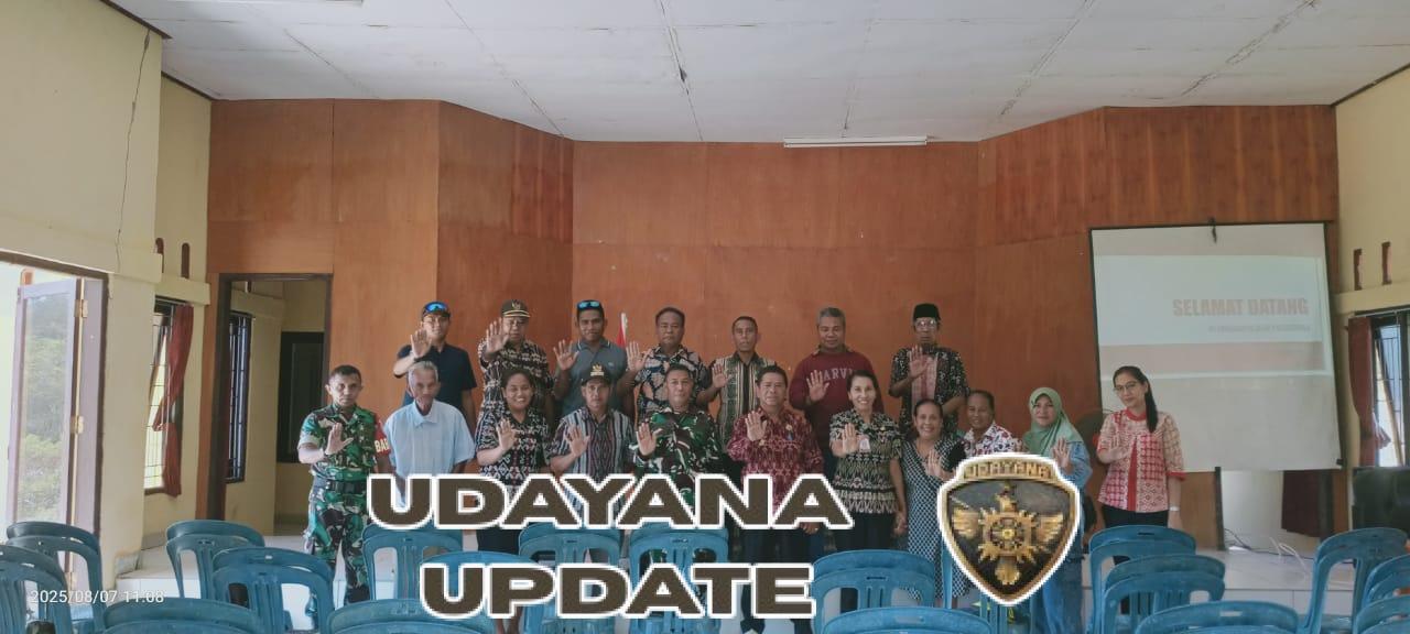 Babinsa Koramil 1627/02 PB Hadiri Rapat Lintas Sektor Penanganan Stunting di Rote Timur