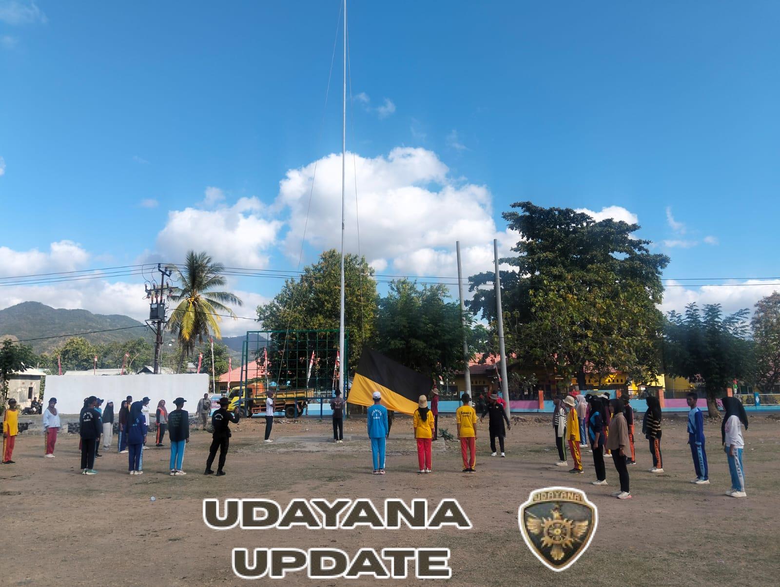 Latihan Paskibra Kecamatan Sape Berjalan Lancar, Koramil 1608-03/Sape Beri Pembinaan Optimal