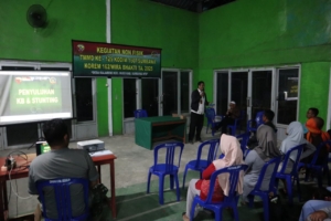 TMMD ke-125 Gelar Penyuluhan dan Pelayanan KB serta Stunting di Kalabeso