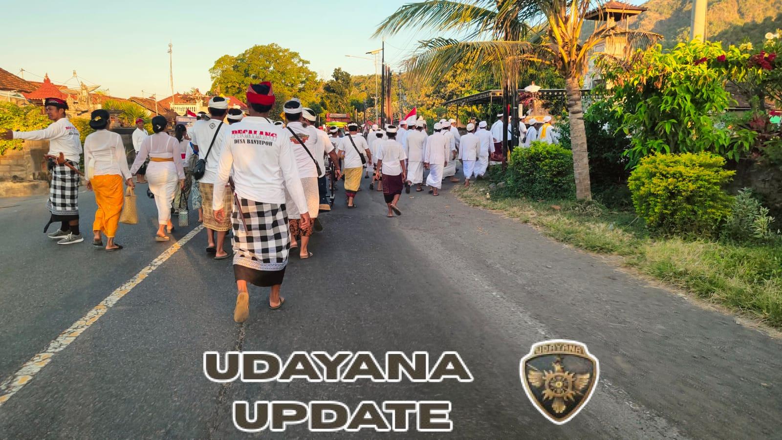 Suksesnya Ritual Melasti di Desa Banyupoh Berkat Pengamanan Terpadu Aparat dan Adat