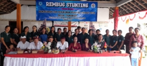 Babinsa 1623-04/Sidemen himbau agar penanganan kasus stunting dipercepat.