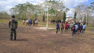 Semangat Kemerdekaan, Pelatihan Paskibra Digelar di Kahali