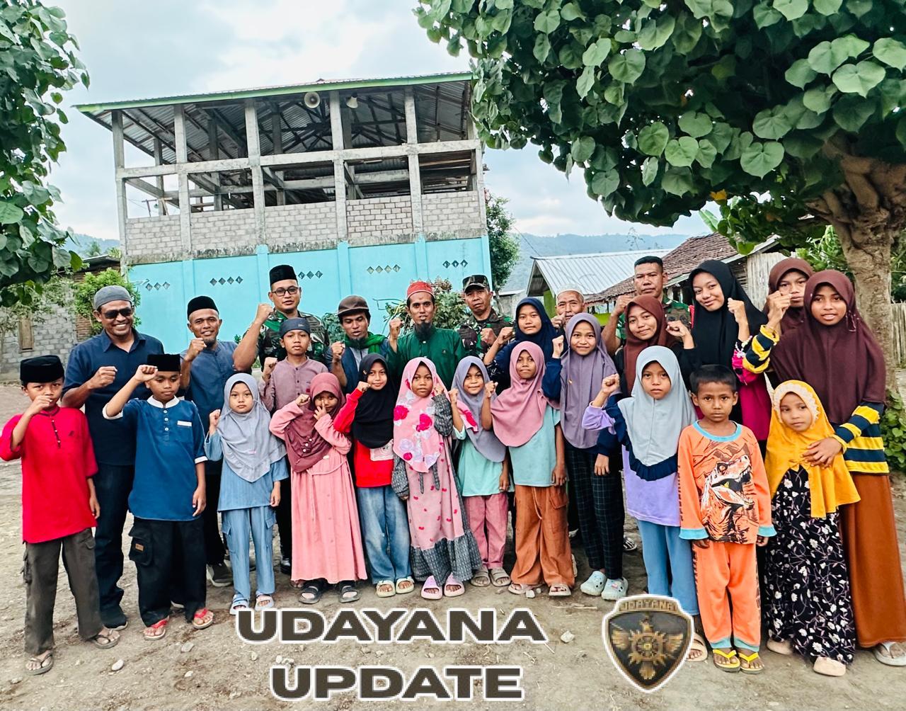 Dandim 1614/Dompu Jalin Silaturahmi ke Ponpes Al-Ikhwan Jelang HUT RI ke-80