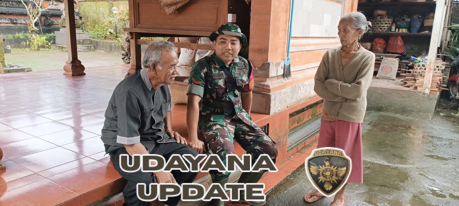 Babinsa Tohpati Gelar Komsos Bersama Pemilik  Penggilingan Padi