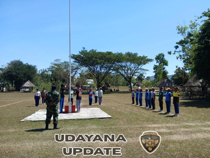 Paskibra Insana Barat Siap Tampil, Berkat Pelatihan Babinsa Koramil 1618-04/Bisel